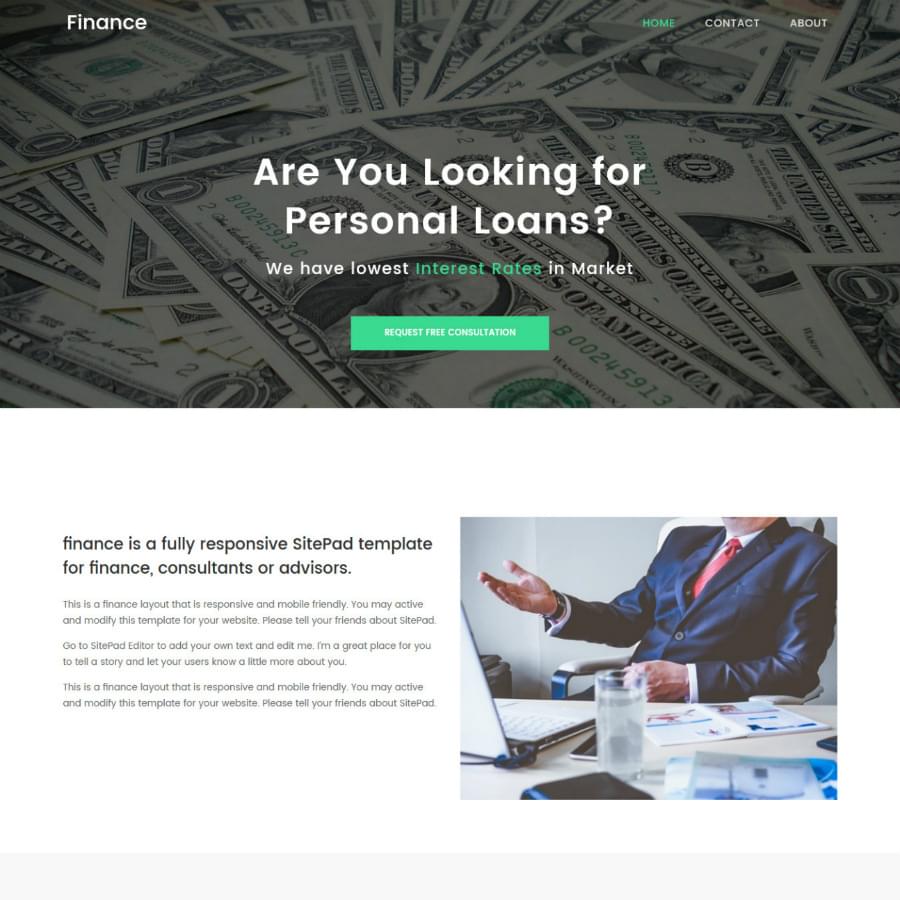 Finance | Website Builder Ireland