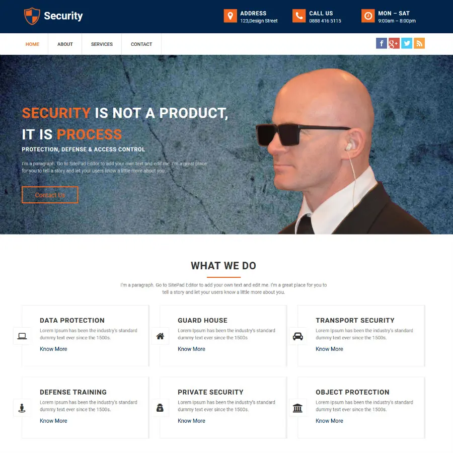 Security | Website Builder Ireland