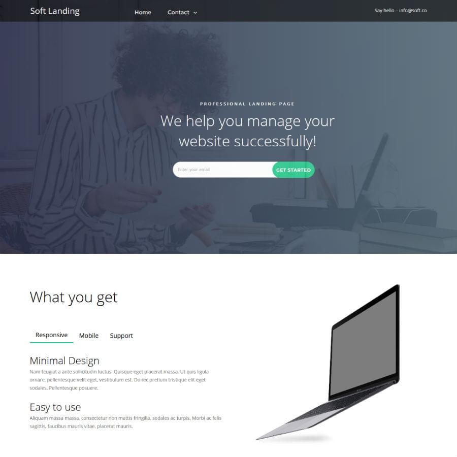 Soft-landing | Website Builder Ireland