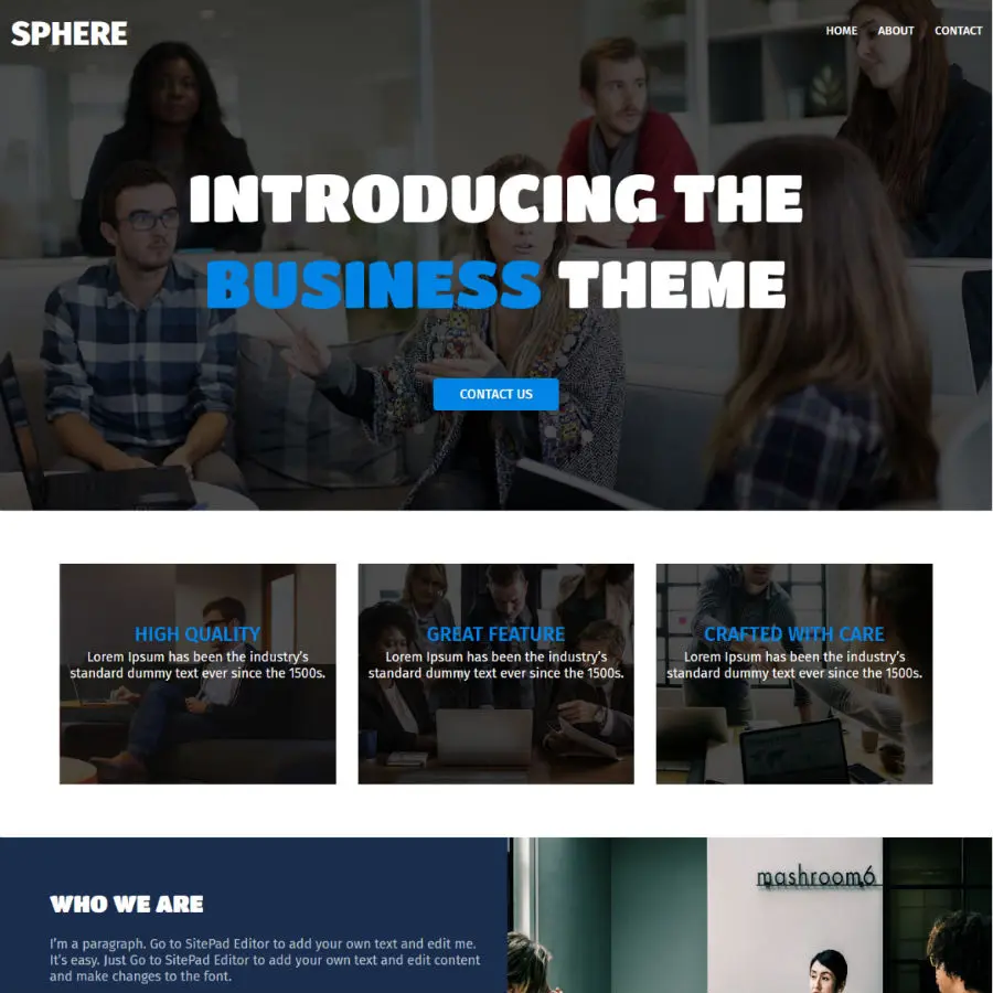 Sphere | Build A Website Ireland